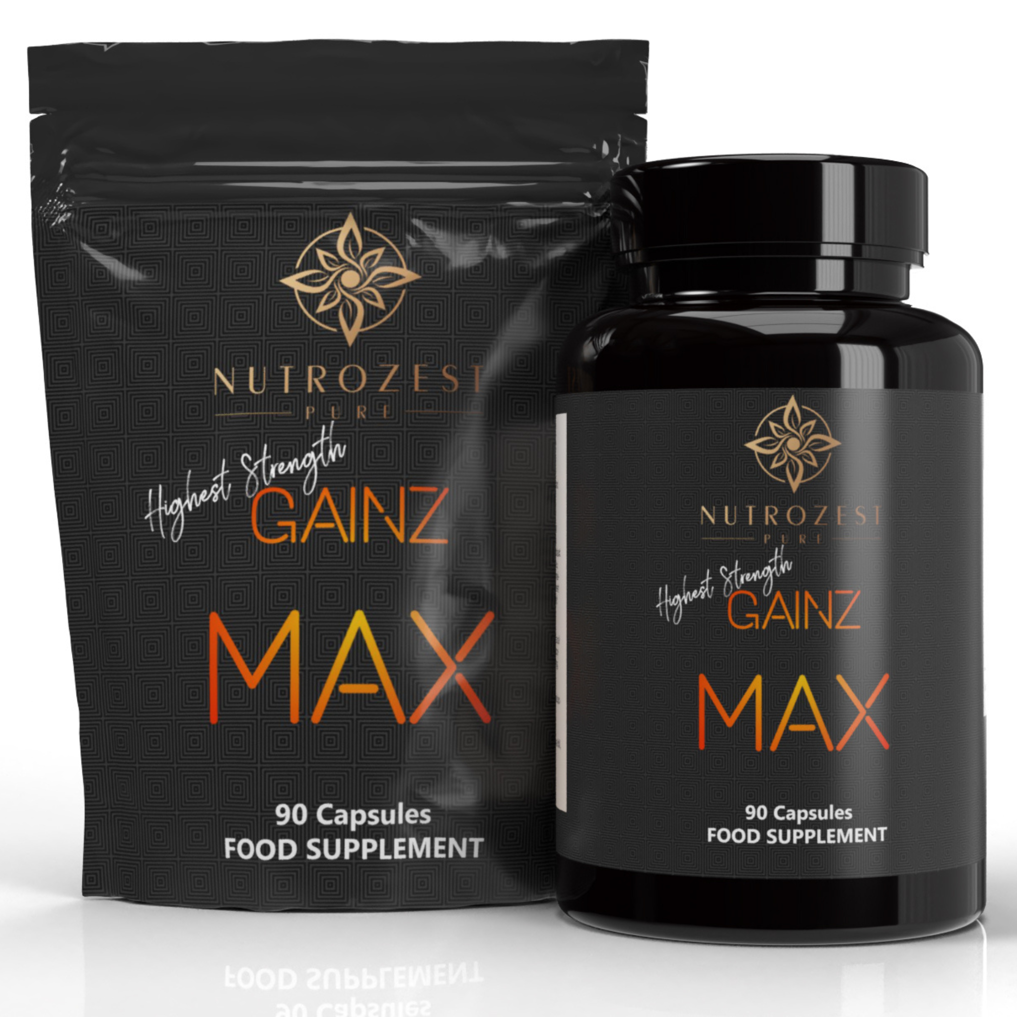 Gainz Max Anabolic Weight Gain Tablets Pills  For Quick Muscle Mass Growth