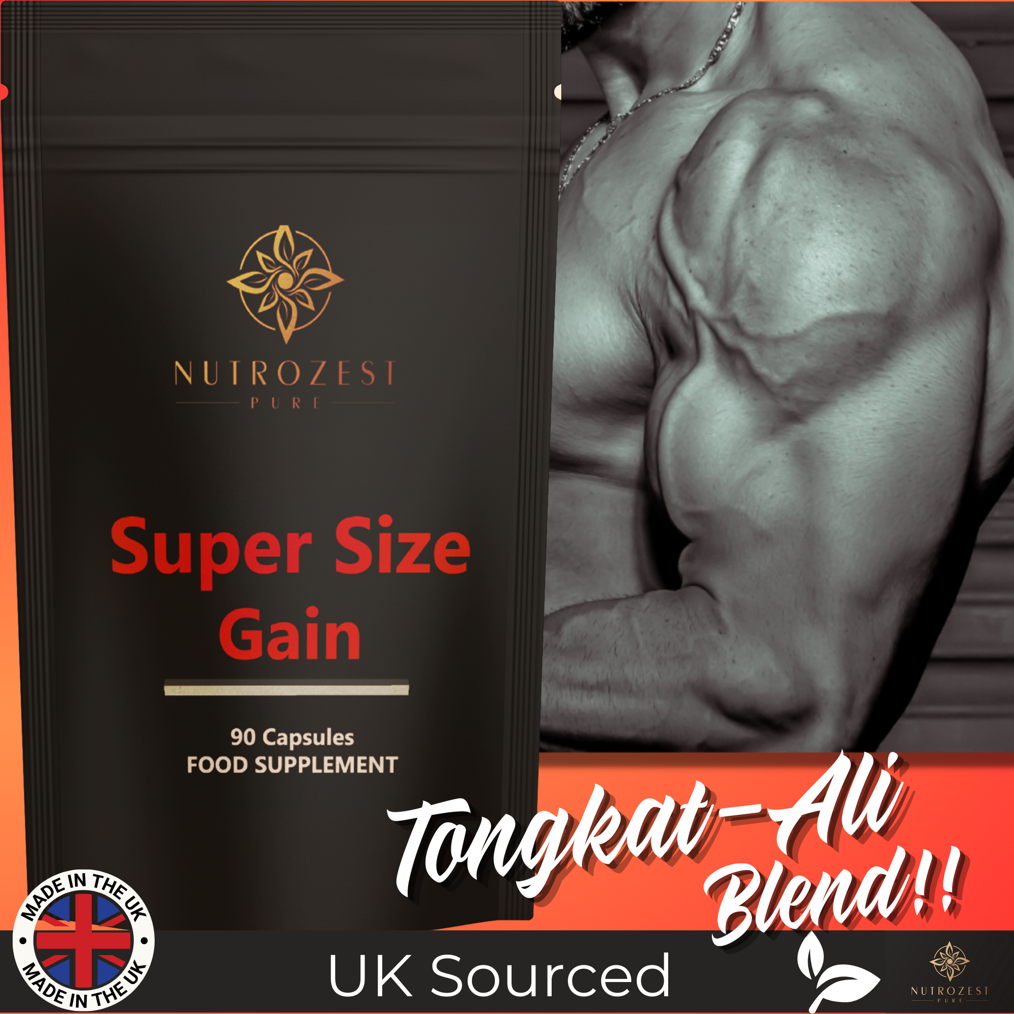 Ultimate Anabolic for Men Bulk Mass Muscle Size Gainer