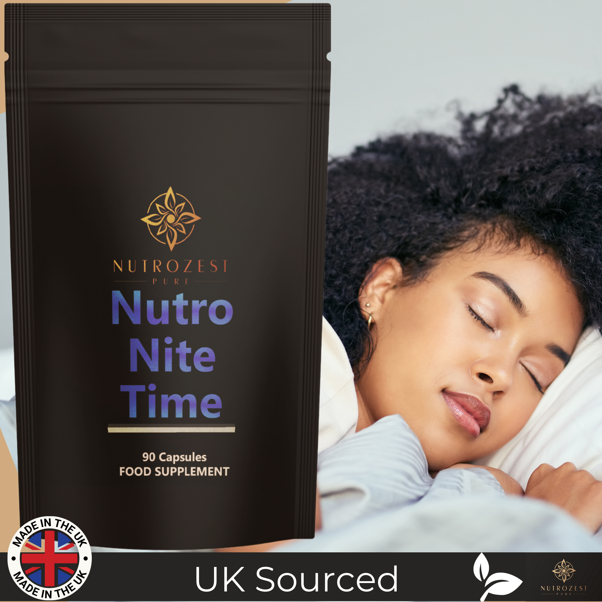 Nutro Nite Time  High Strength Sleeping Capsules Tablets